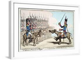 L'Infanterie Francaise En Egypte-James Gillray-Framed Giclee Print