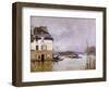 L'inondation à Port Marly-Alfred Sisley-Framed Giclee Print