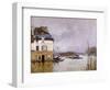 L'inondation à Port Marly-Alfred Sisley-Framed Giclee Print