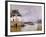 L'inondation à Port Marly-Alfred Sisley-Framed Giclee Print