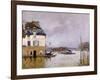 L'inondation à Port Marly-Alfred Sisley-Framed Giclee Print