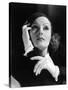 L'inspiratrice INSPIRATION by Clarence Brown with Greta Garbo, 1931 (b/w photo)-null-Stretched Canvas
