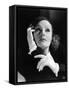 L'inspiratrice INSPIRATION by Clarence Brown with Greta Garbo, 1931 (b/w photo)-null-Framed Stretched Canvas