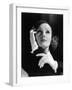 L'inspiratrice INSPIRATION by Clarence Brown with Greta Garbo, 1931 (b/w photo)-null-Framed Photo