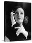 L'inspiratrice INSPIRATION by Clarence Brown with Greta Garbo, 1931 (b/w photo)-null-Stretched Canvas