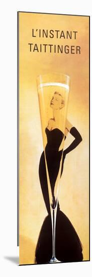 L'Instant Taittinger (Grace Kelly Champagne Ad)-null-Mounted Poster