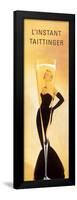 L'Instant Taittinger (Grace Kelly Champagne Ad)-null-Framed Poster