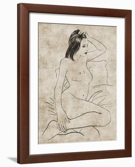 L'instant-Simon Roux-Framed Art Print