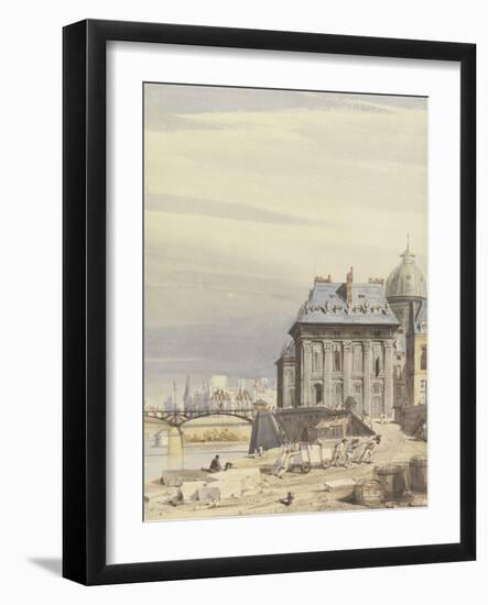 L'Institut De France, Paris, 1830-Thomas Shotter Boys-Framed Giclee Print