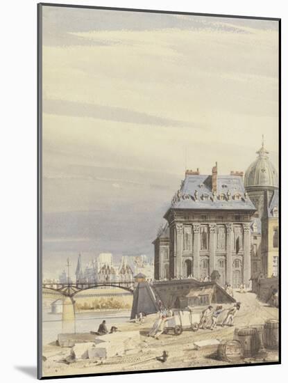 L'Institut De France, Paris, 1830-Thomas Shotter Boys-Mounted Giclee Print