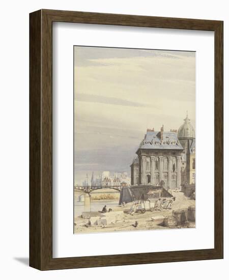 L'Institut De France, Paris, 1830-Thomas Shotter Boys-Framed Giclee Print