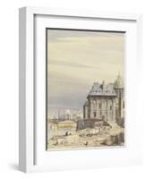 L'Institut De France, Paris, 1830-Thomas Shotter Boys-Framed Giclee Print