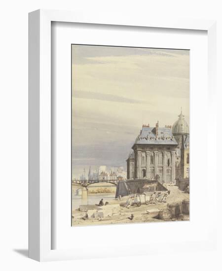 L'Institut De France, Paris, 1830-Thomas Shotter Boys-Framed Giclee Print