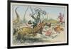 L'Insurrection De L'Institut Amphibie' or the Pursuit of Knowledge-James Gillray-Framed Giclee Print