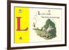 L is for Lamb-null-Framed Art Print