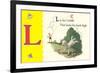 L is for Lamb-null-Framed Art Print