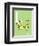 L is for Laugh (green)-Theodor (Dr. Seuss) Geisel-Framed Art Print