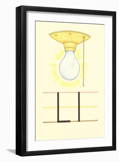 L Is for Light-null-Framed Art Print