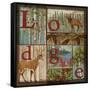 L is for Lodge-Paul Brent-Framed Stretched Canvas