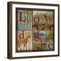 L is for Lodge-Paul Brent-Framed Art Print