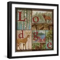 L is for Lodge-Paul Brent-Framed Art Print