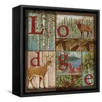 L is for Lodge-Paul Brent-Framed Stretched Canvas