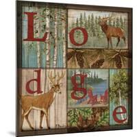 L is for Lodge-Paul Brent-Mounted Art Print