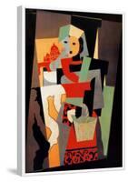 L'Italienne, c.1917-Pablo Picasso-Framed Art Print