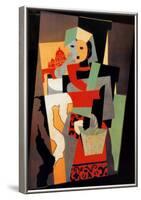 L'Italienne, c.1917-Pablo Picasso-Framed Art Print