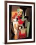 L'Italienne, c.1917-Pablo Picasso-Framed Art Print