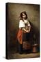 L'Italienne-Charles Sprague Pearce-Stretched Canvas