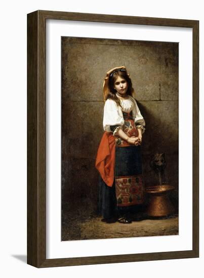 L'Italienne-Charles Sprague Pearce-Framed Giclee Print