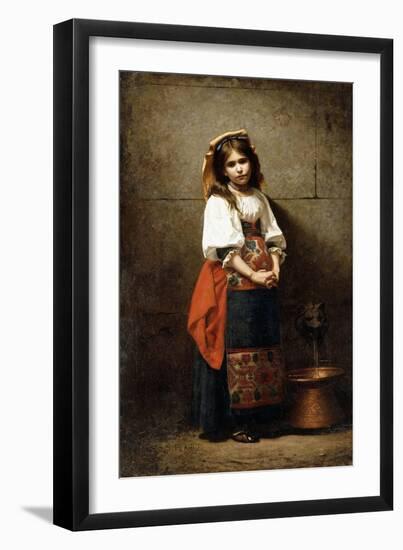 L'Italienne-Charles Sprague Pearce-Framed Giclee Print