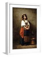 L'Italienne-Charles Sprague Pearce-Framed Giclee Print