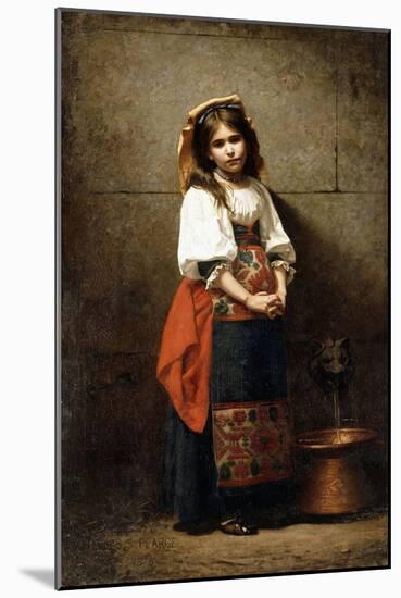 L'Italienne-Charles Sprague Pearce-Mounted Giclee Print