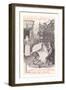 L: LA LE LI LO LU - Loriot - Linotte - Liquor - Lemonade — Eyeliner 1.1879 (Engraving)-Fortune Louis Meaulle-Framed Giclee Print