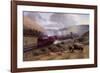 L.M.S. the Royal Scot, Tebay Troughs, 1935-Gerald Broom-Framed Art Print