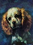 "Cocker Spaniel," March 1, 1975-L. Mayer-Framed Stretched Canvas