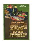 Eat More Corn, Oats and Rye Poster-L^n^ Britton-Framed Giclee Print