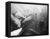 L.N.E.R. Locomotive-null-Framed Stretched Canvas