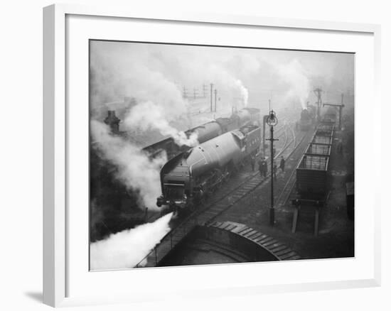 L.N.E.R. Locomotive-null-Framed Photographic Print