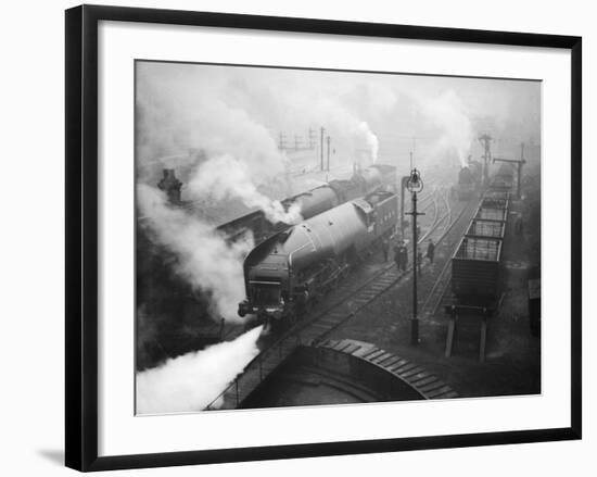 L.N.E.R. Locomotive-null-Framed Photographic Print