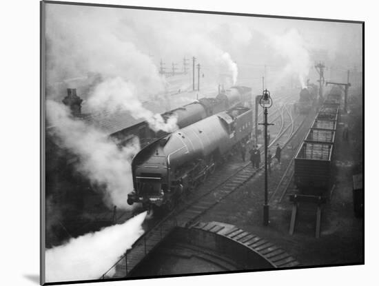 L.N.E.R. Locomotive-null-Mounted Photographic Print