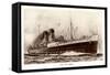 L.N.E.R, R.M.S Malines, Steamer, London and North East-null-Framed Stretched Canvas