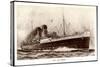 L.N.E.R, R.M.S Malines, Steamer, London and North East-null-Stretched Canvas