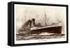 L.N.E.R, R.M.S Malines, Steamer, London and North East-null-Framed Stretched Canvas