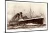 L.N.E.R, R.M.S Malines, Steamer, London and North East-null-Mounted Giclee Print