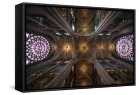 L Notre Dame II-Giuseppe Torre-Framed Stretched Canvas