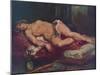 'L'Odalisque', 1825, (1937)-Eugene Delacroix-Mounted Giclee Print