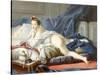 L'Odalisque Brune-Francois Boucher-Stretched Canvas